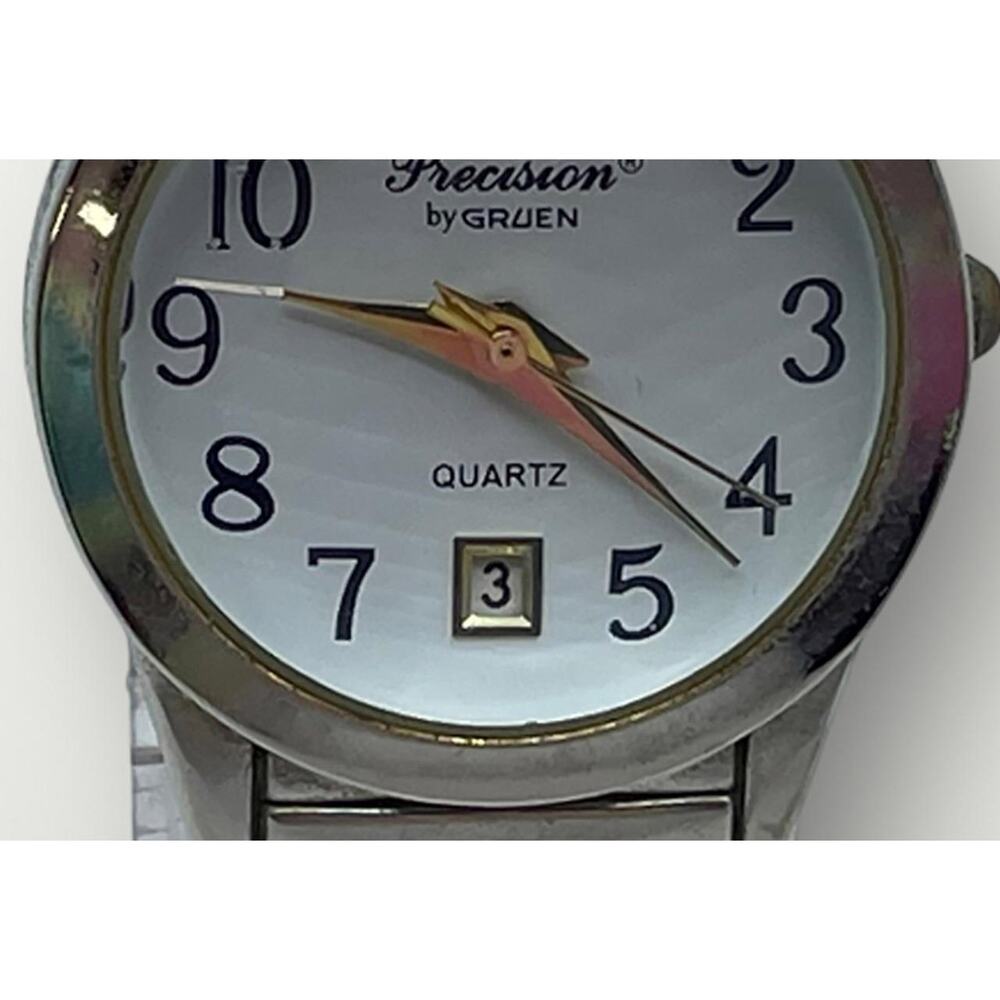 Gruen Precision Ladies Analog Quartz Watch New Battery - Picture 3 of 6